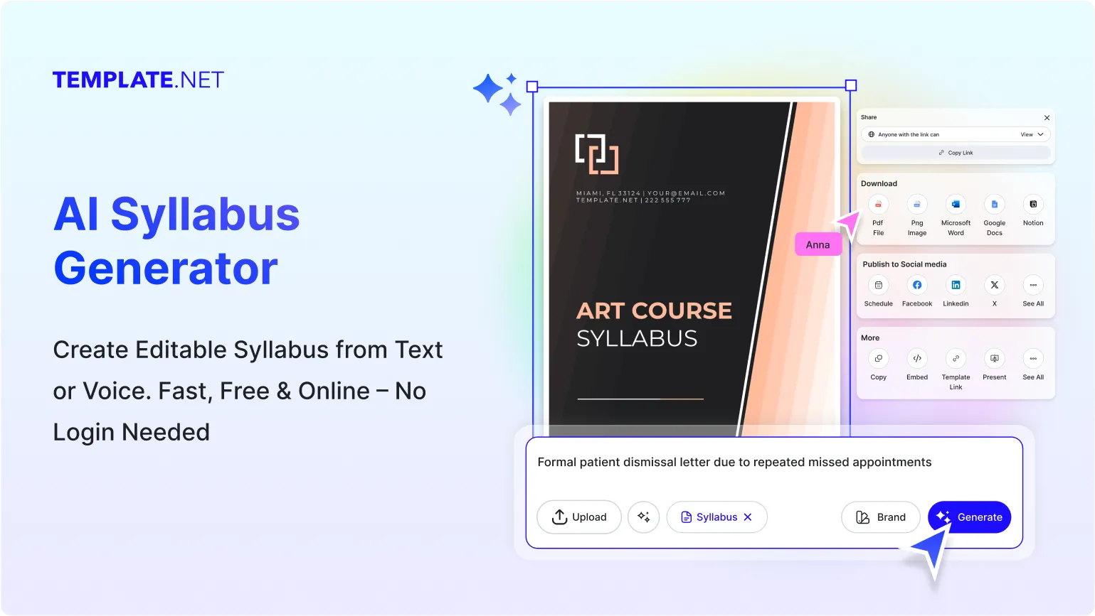 Free AI Syllabus Generator, Free Syllabus Maker Online	