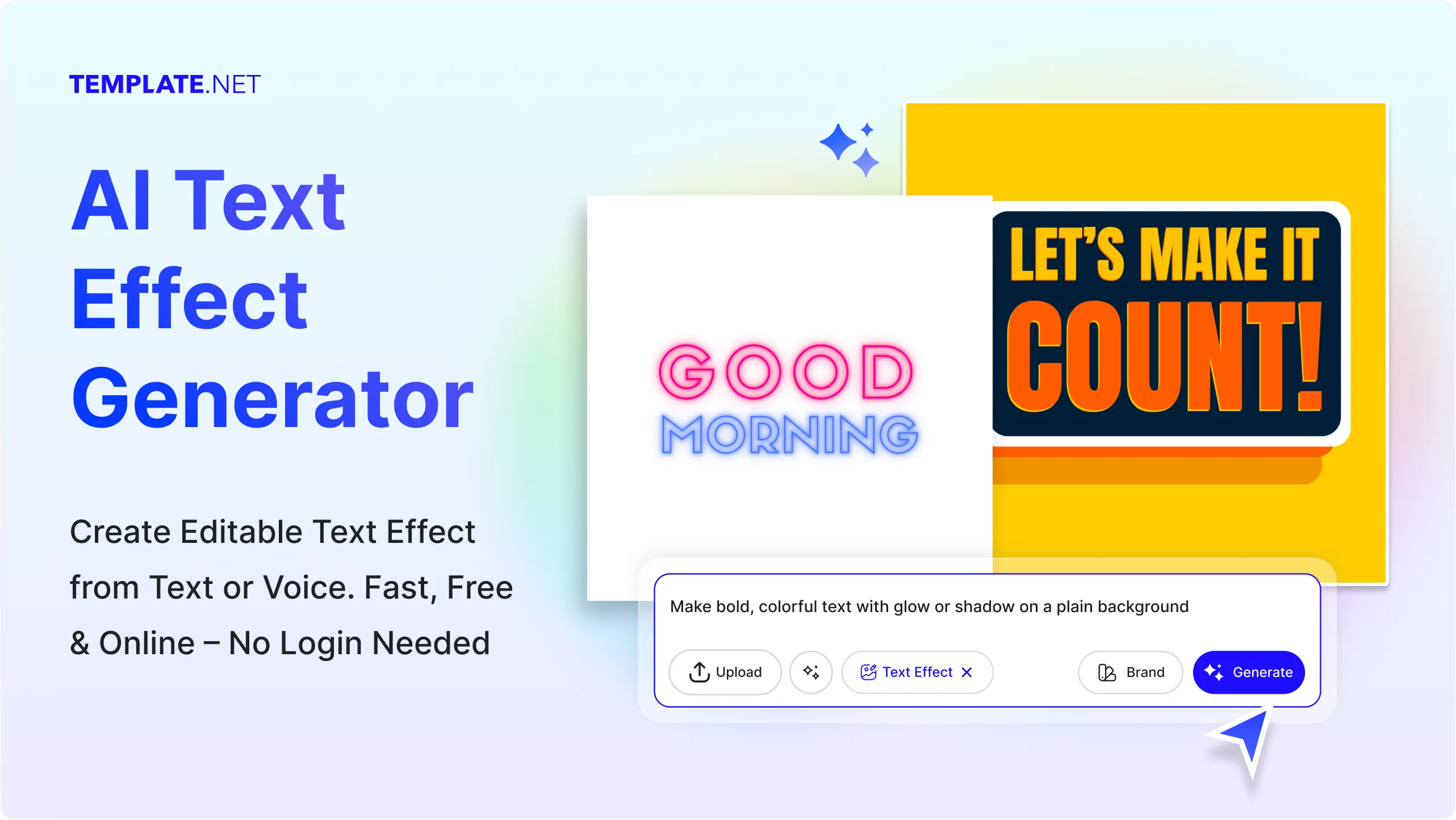 Free AI Text Effect Generator, Free Text Effect Maker Online