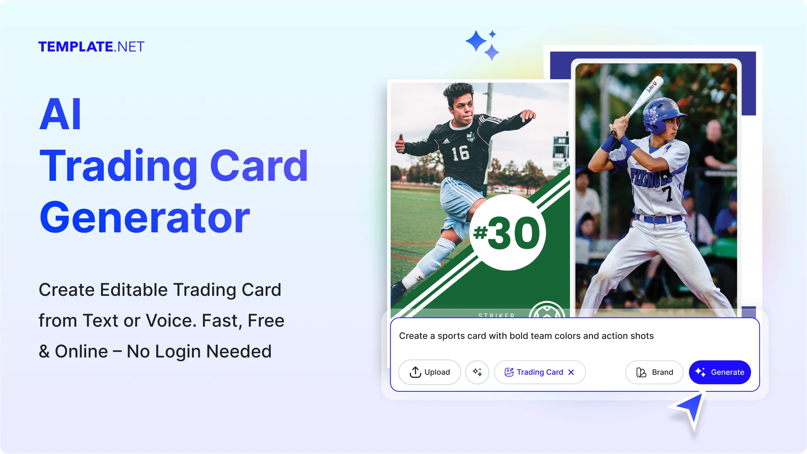 Free AI Trading Card Generator, Free AI Trading Card Maker Online