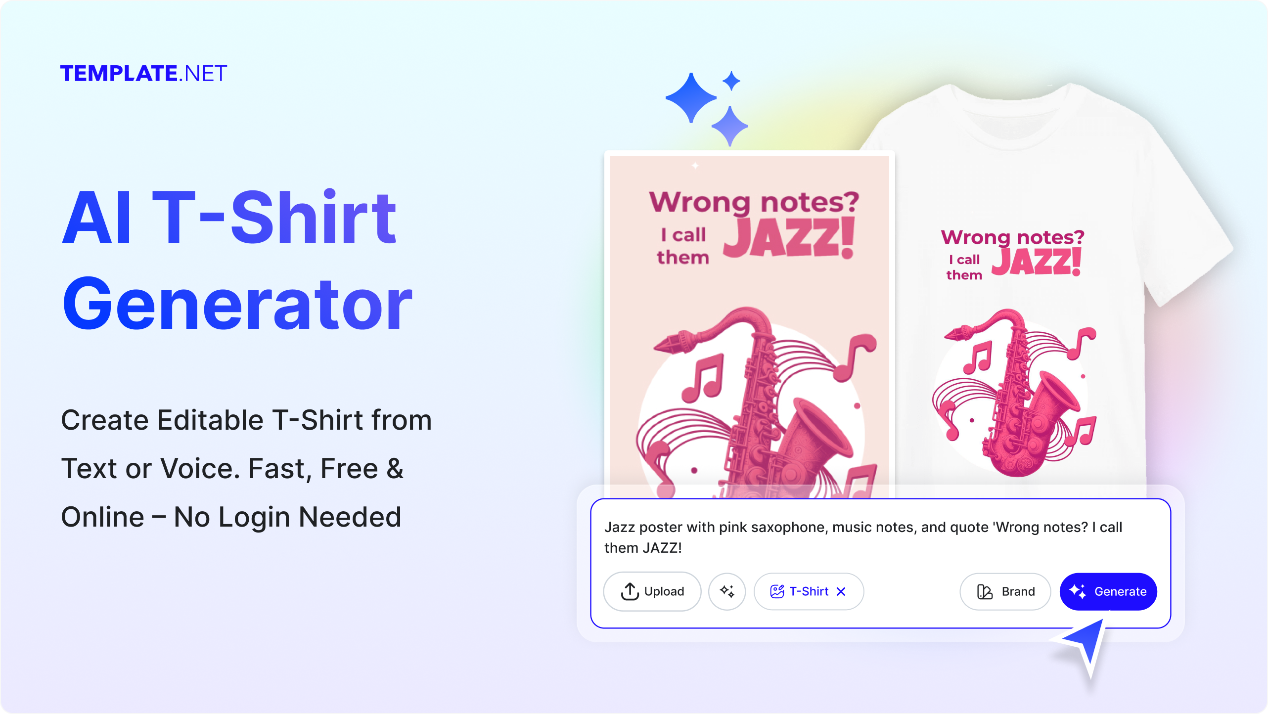 Free AI T-Shirt Generator, Free T-Shirt Maker Online