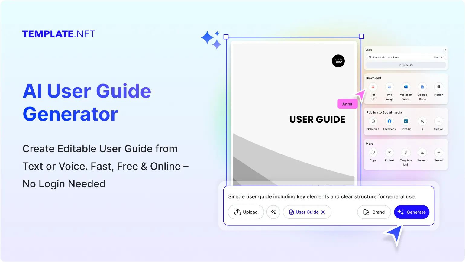 Free AI User Guide Generator, Free Guide Maker Online