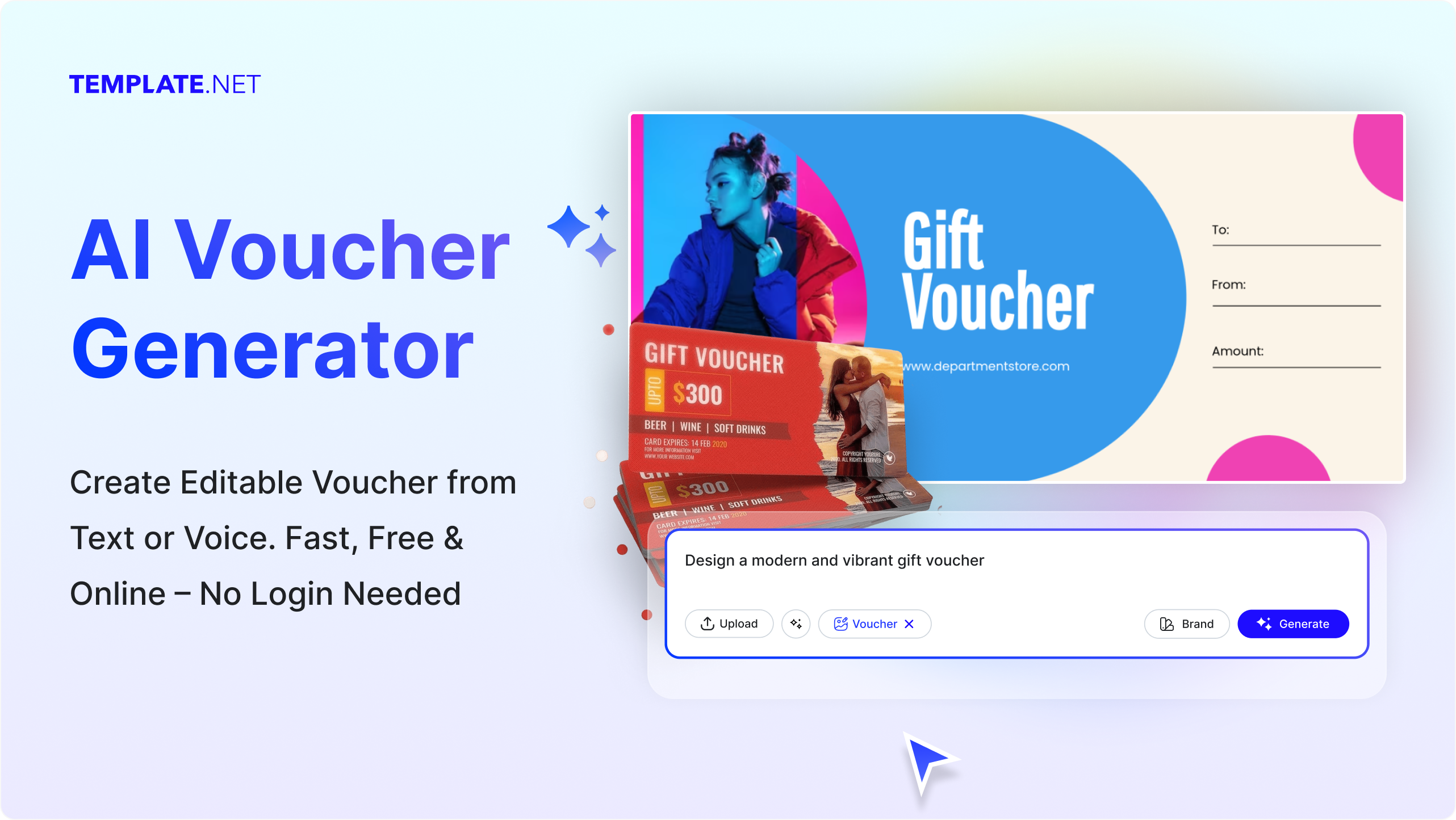 Free AI Voucher Generator, Free Voucher Maker Online