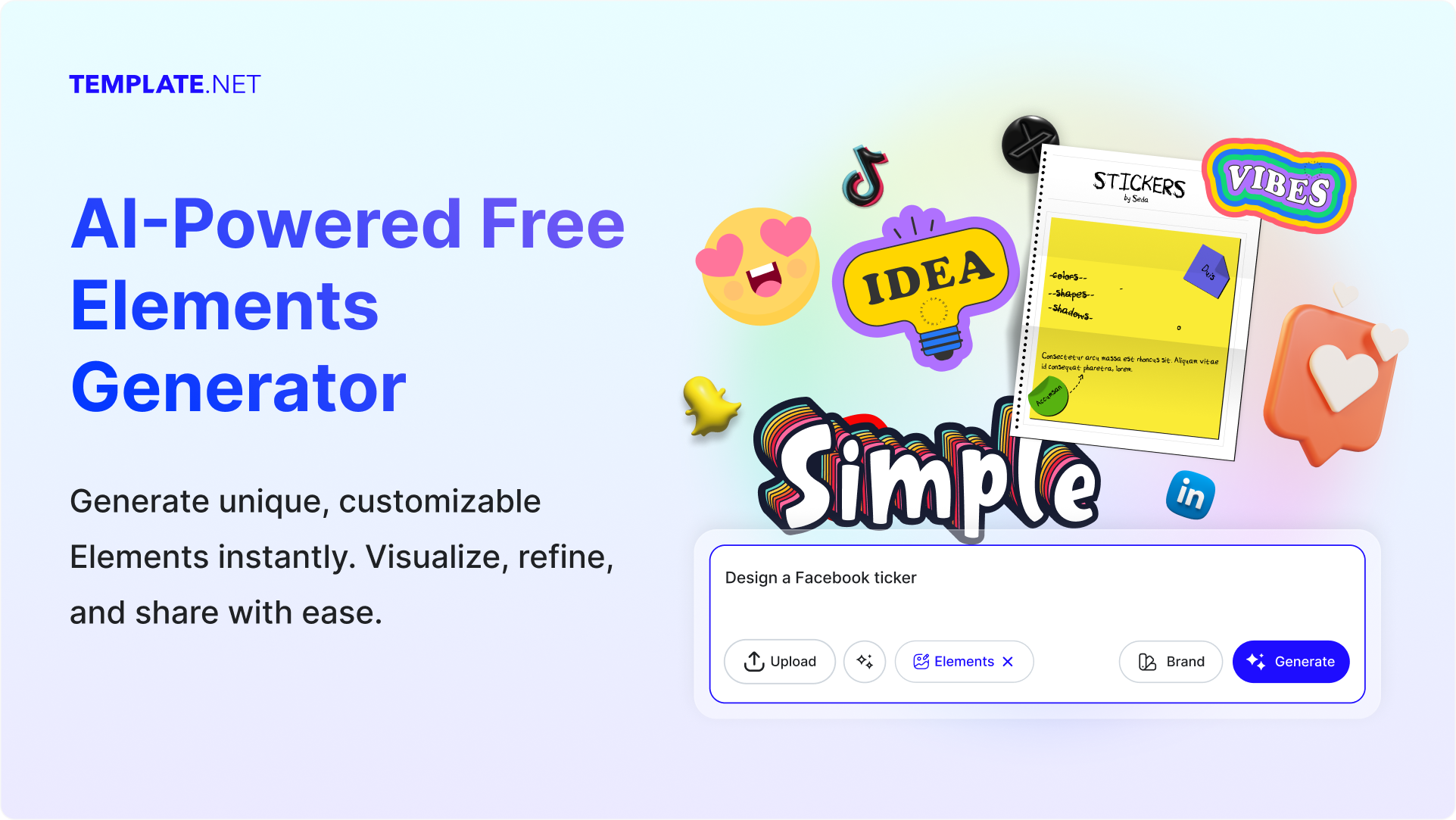 Free AI Elements Generator, Free AI Elements Maker Online