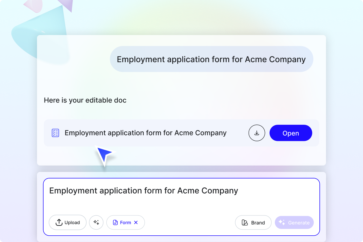 Free AI Form Builder, Free Editable Form Generator Online