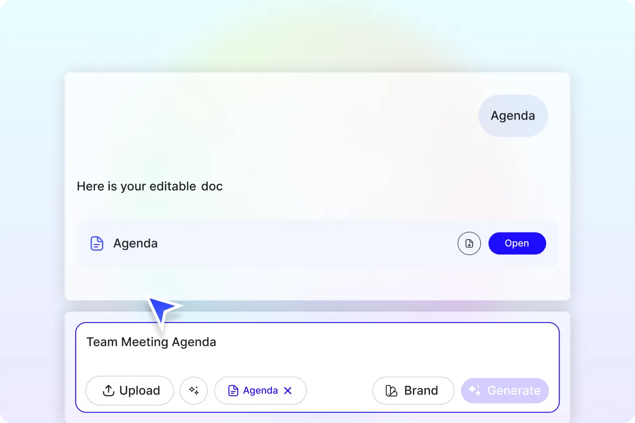 Free AI Agenda Generator, Free Agenda Maker Online	