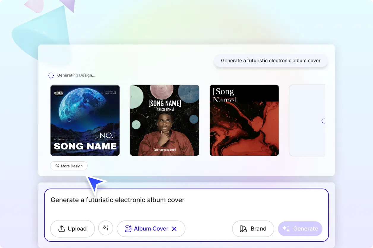 Free AI Album Cover Generator, Free Album Cover Maker Online