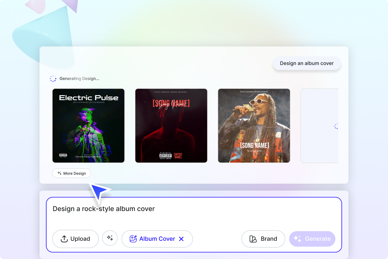 Free AI Album Cover Generator, Free Album Cover Maker Online