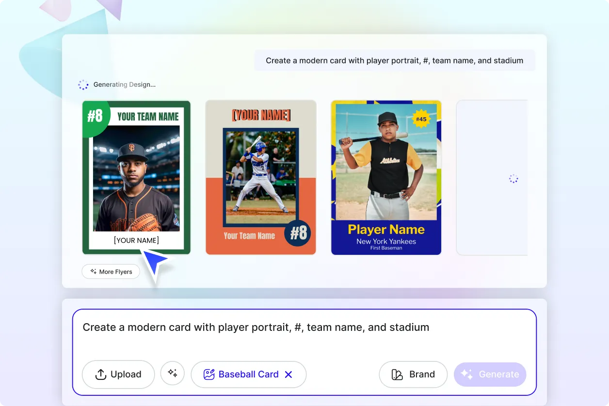 Free AI Baseball Card Generator, Free AI Baseball Card Maker Online