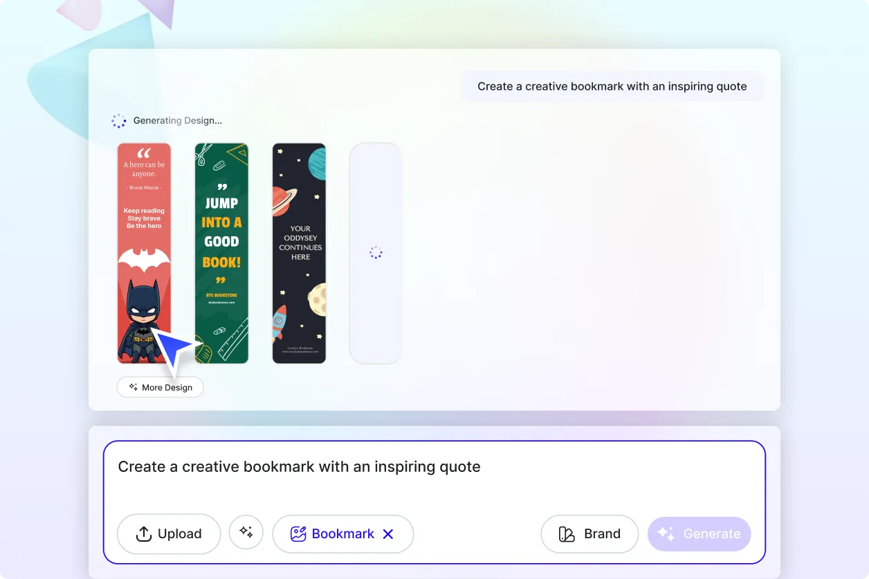 Free AI Bookmark Generator, Free Bookmark Maker Online