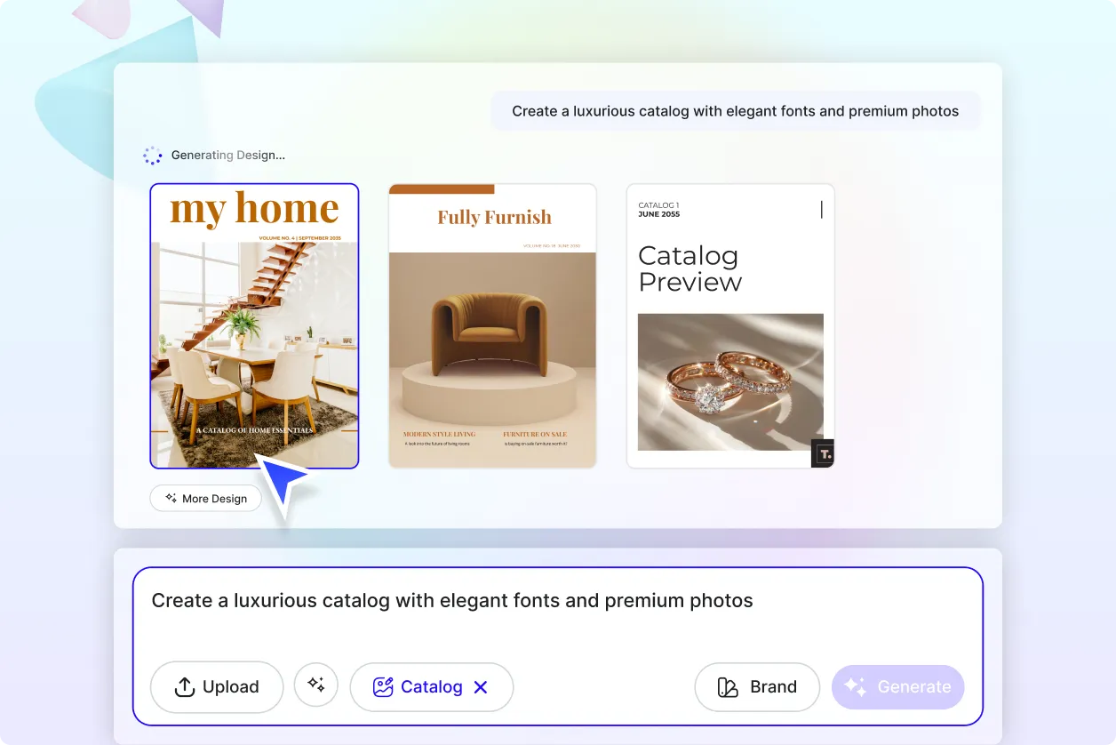 Free AI Catalog Generator, Free Catalog Maker Online