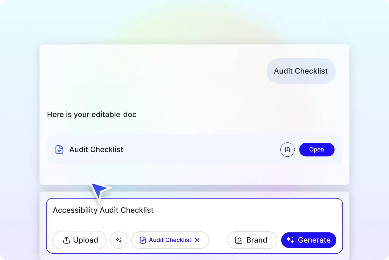 Free AI Audit Checklist Generator, Free Audit Checklist Maker Online
