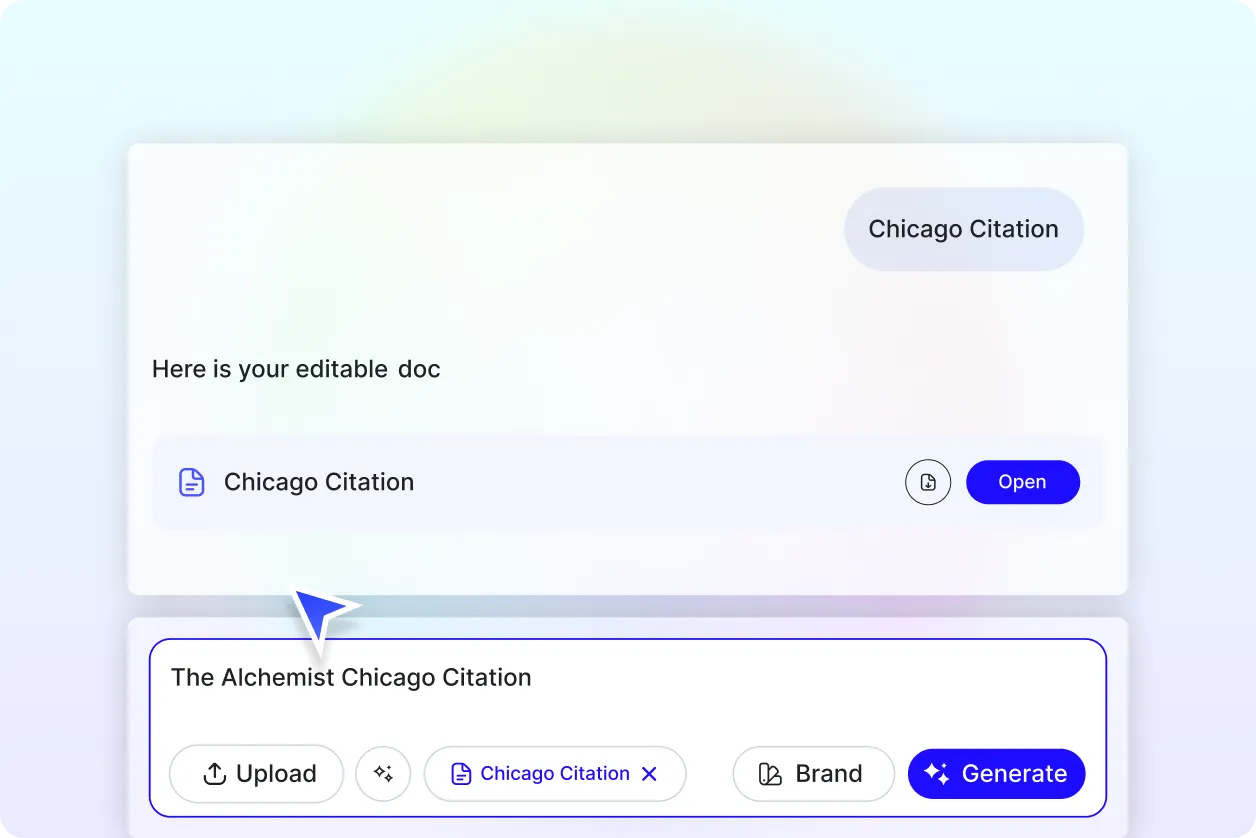 Free AI Chicago Citation Generator, Chicago Citation Maker Online	