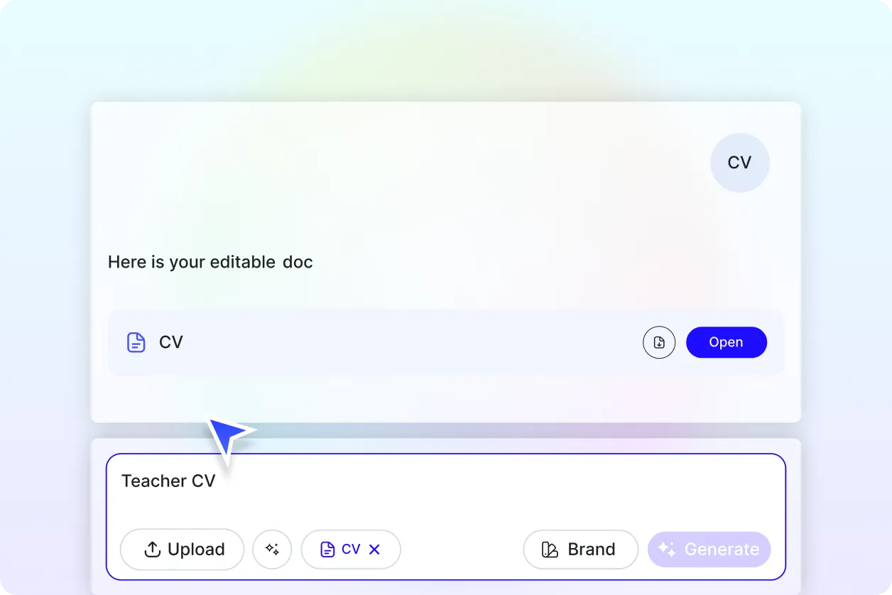 Free AI CV Generator, Free CV Maker Online	