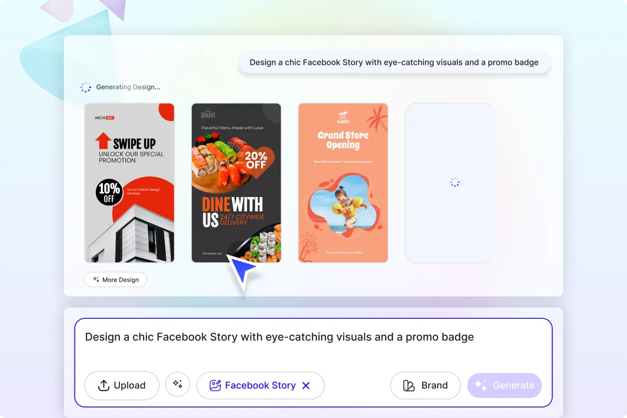 Free AI Facebook Story Generator, Free Facebook Story Maker Online