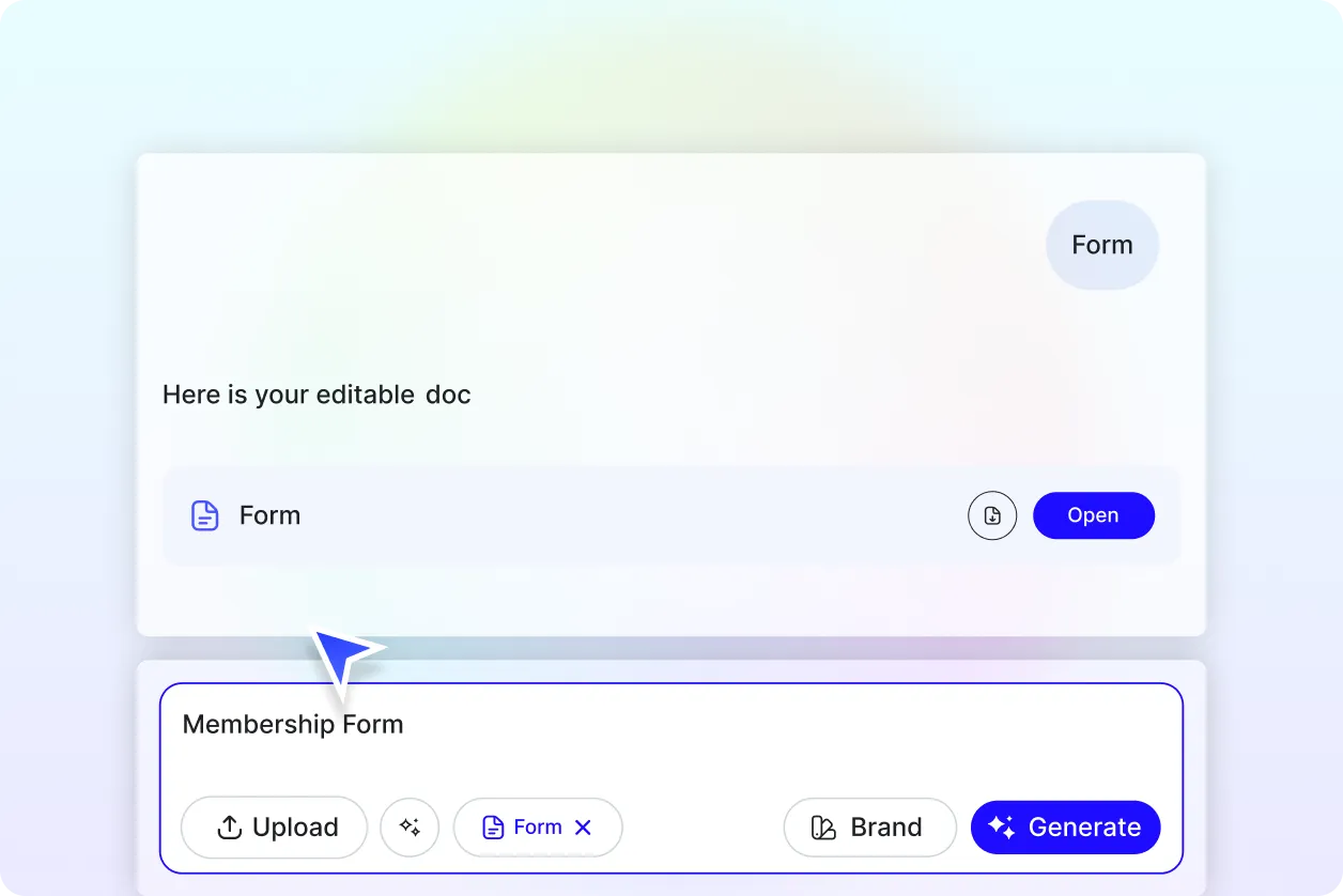 Free AI Form Generator, Free Editable Form Maker Online