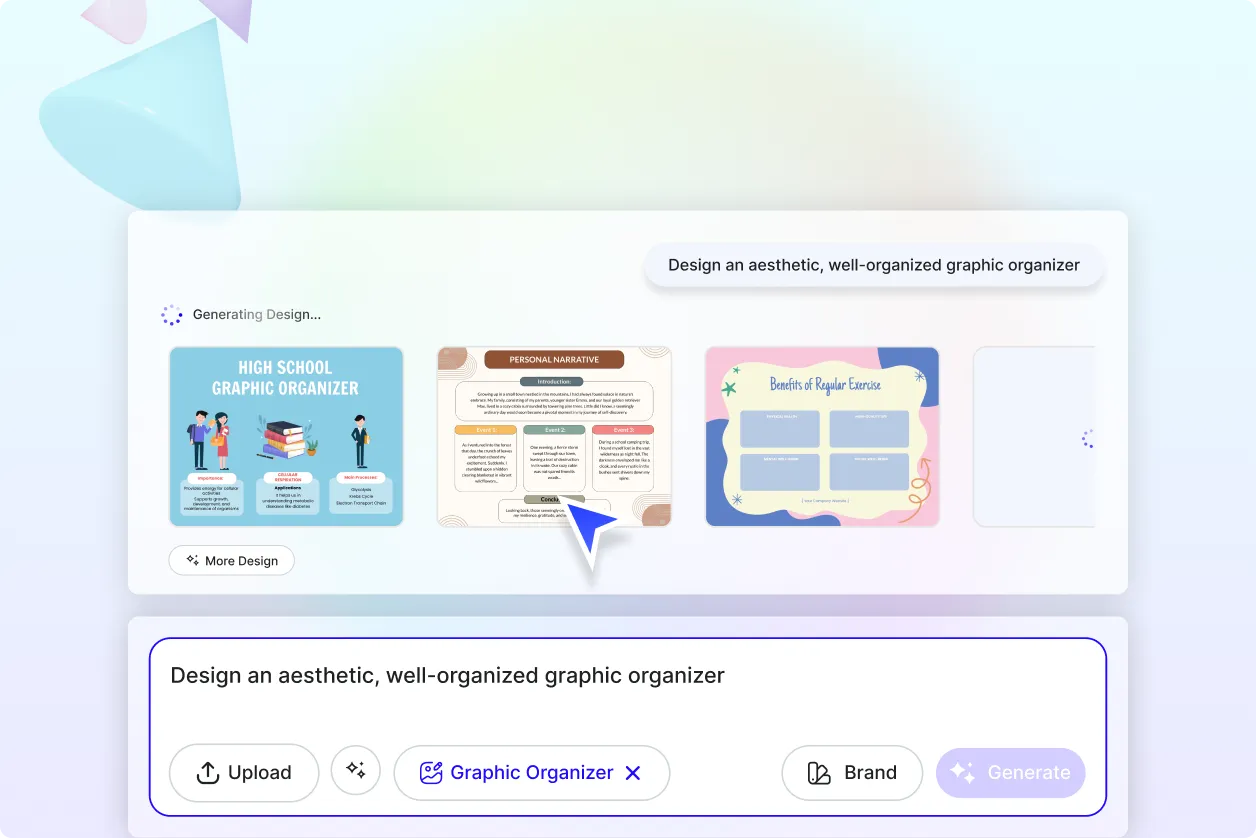 Free AI Graphic Organizer Generator, Graphic Organizer Maker Online
