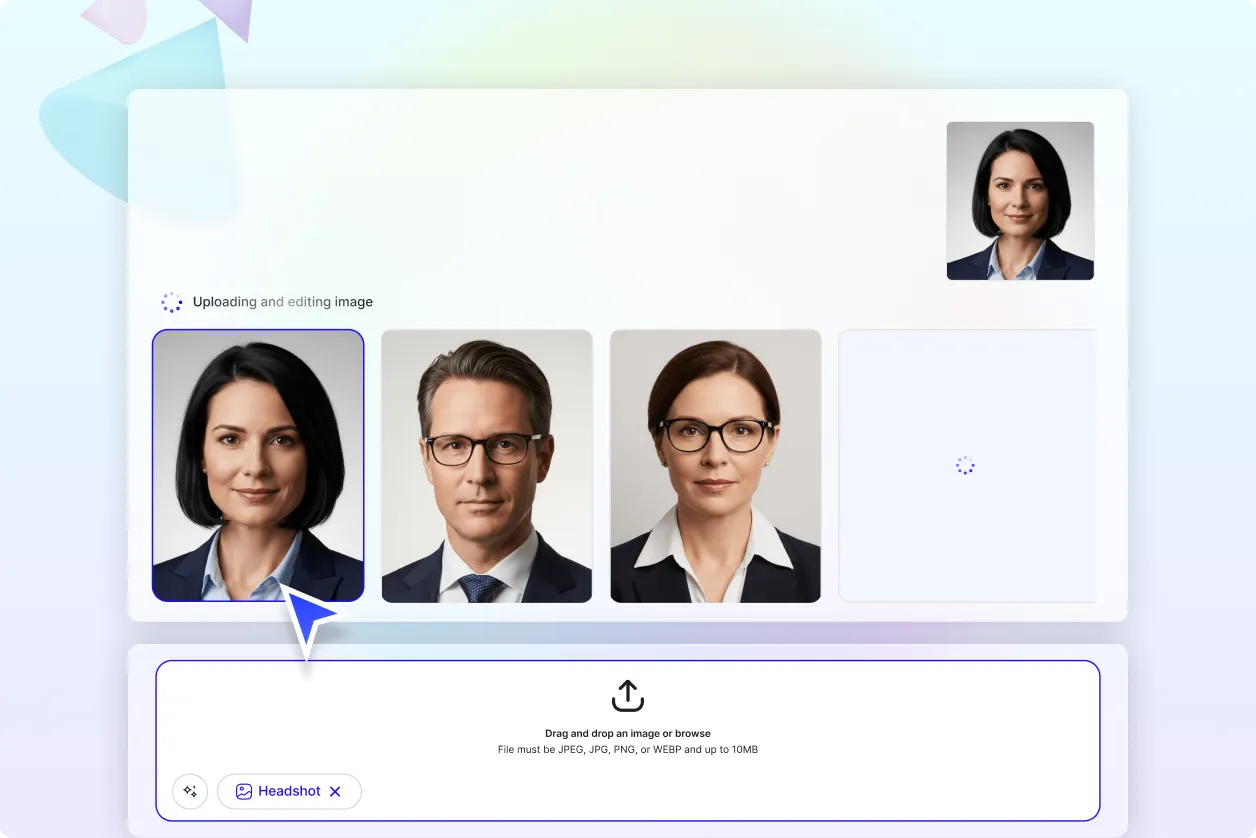 Free AI Headshot Generator, Professional Headshot Maker Online