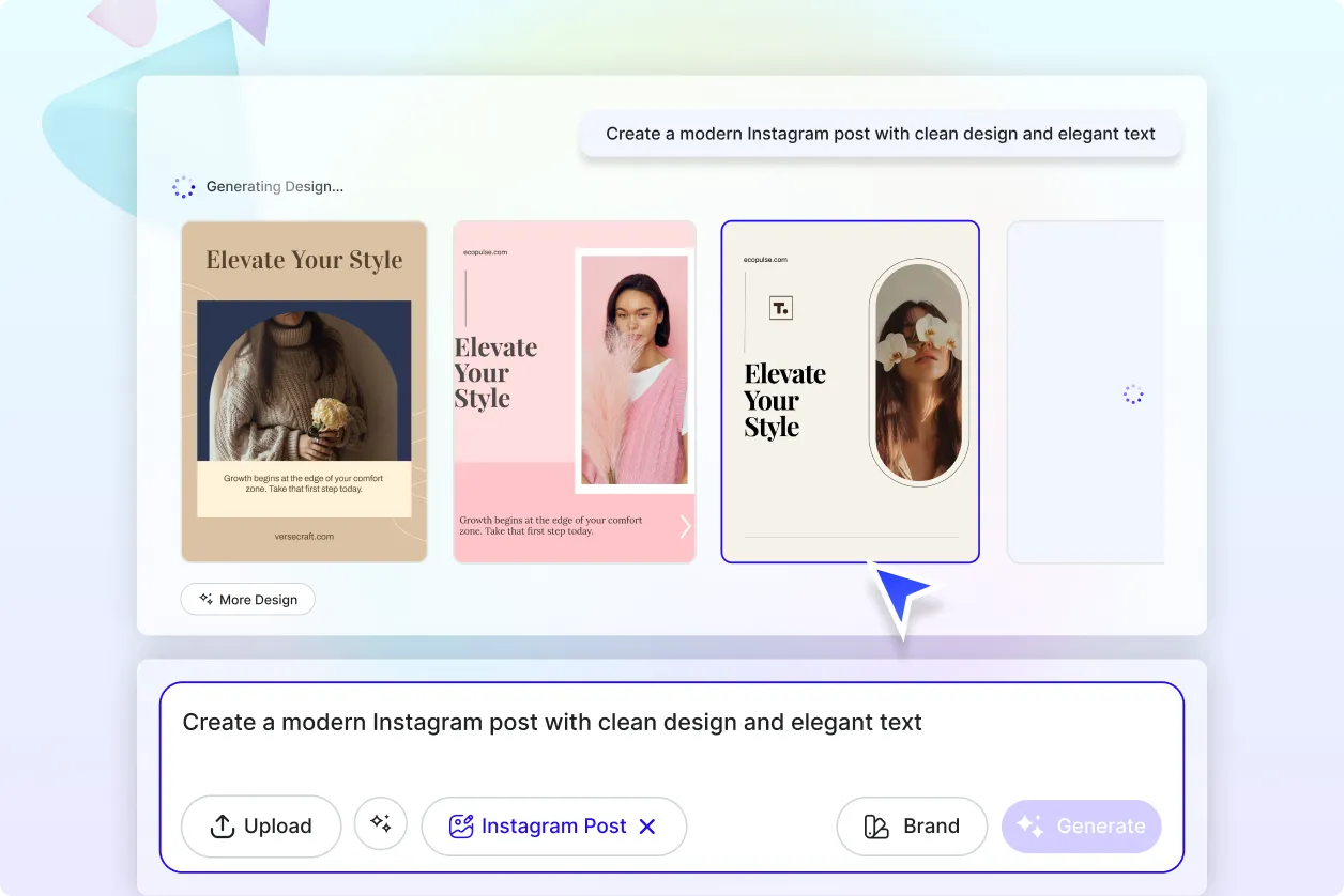 Free AI Instagram Post Generator, Instagram Post Maker Online