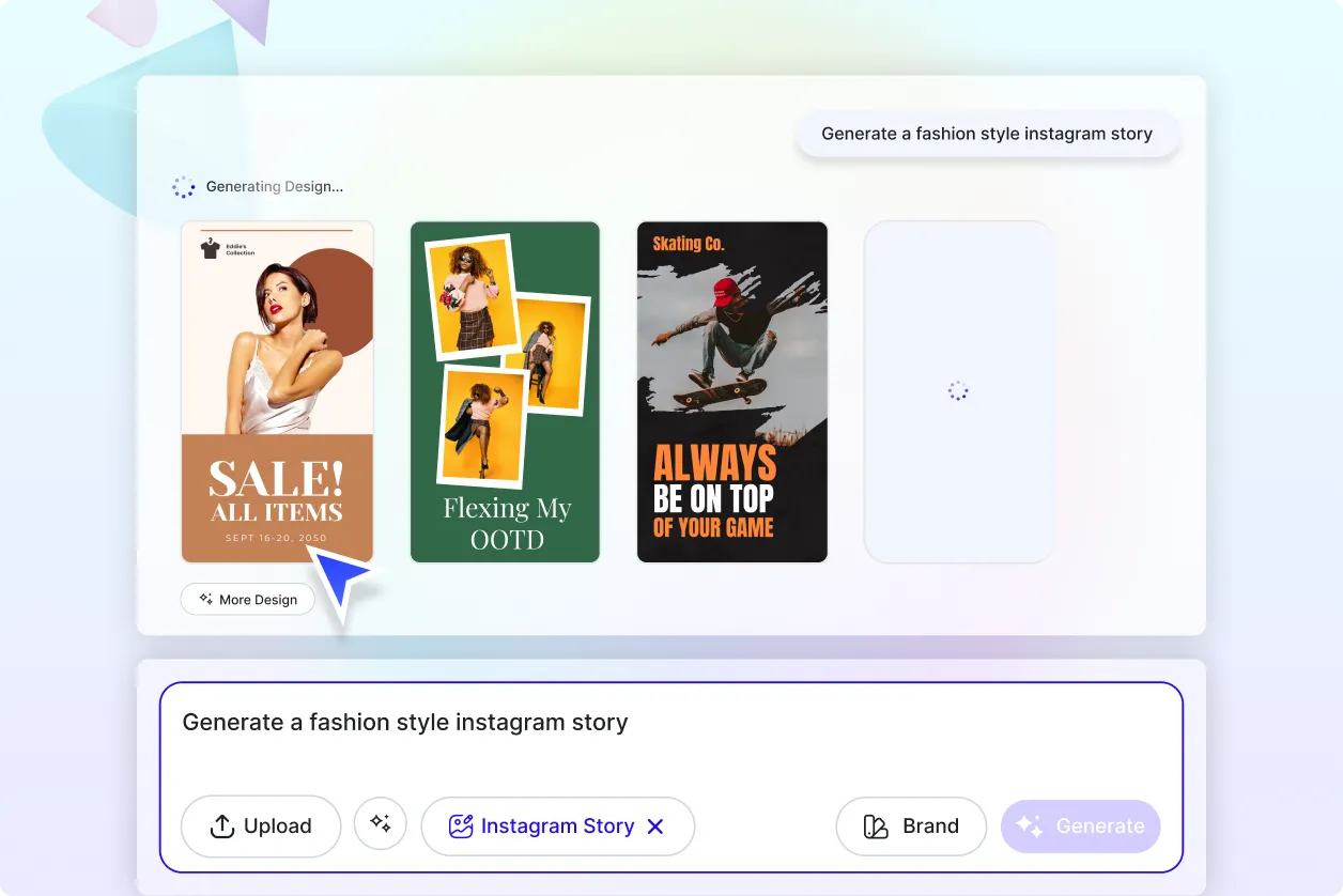 Free AI Instagram Story Generator, Instagram Story Maker Online