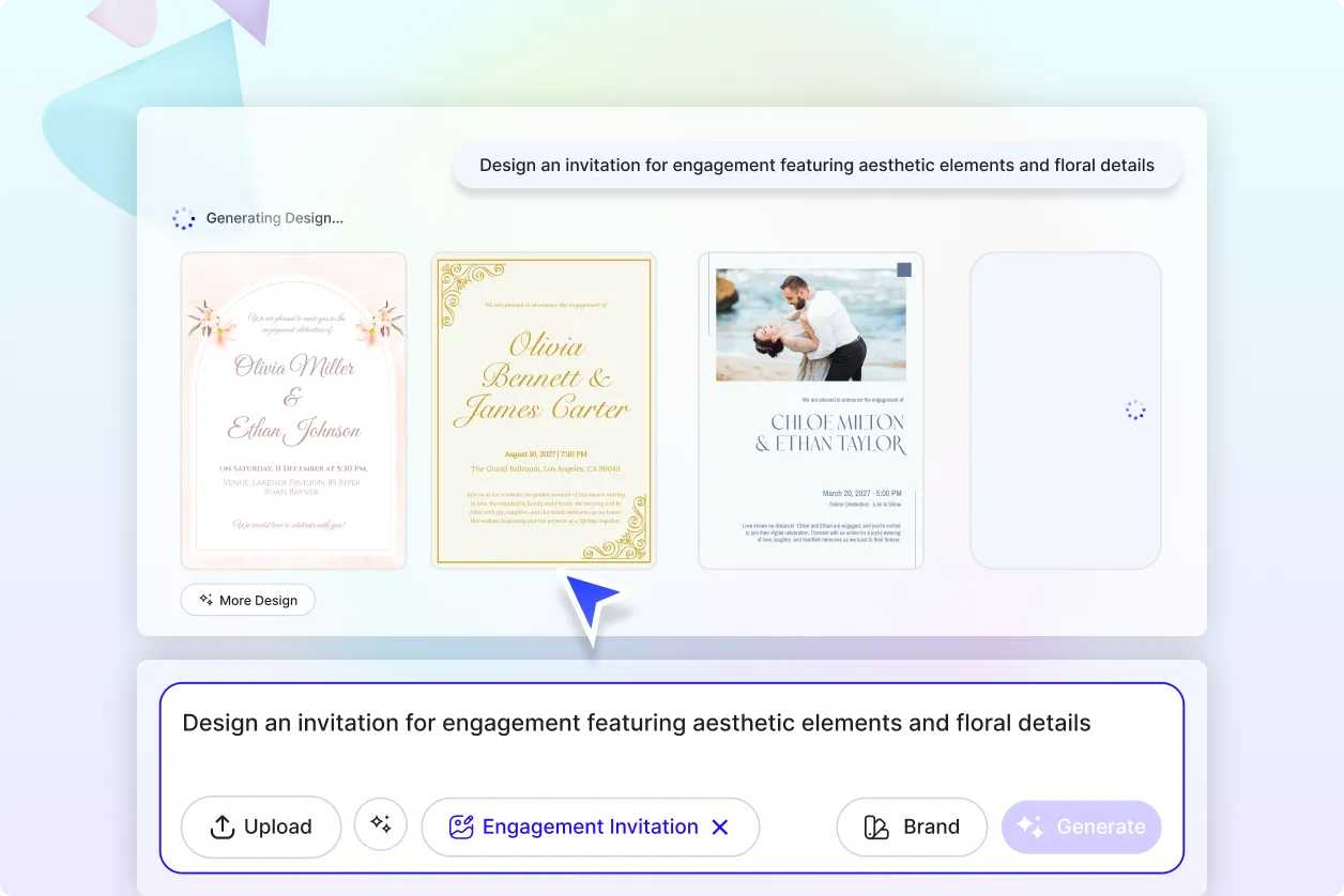 Free AI Engagement Invitation Generator, Invitation Maker Tool [ No ...