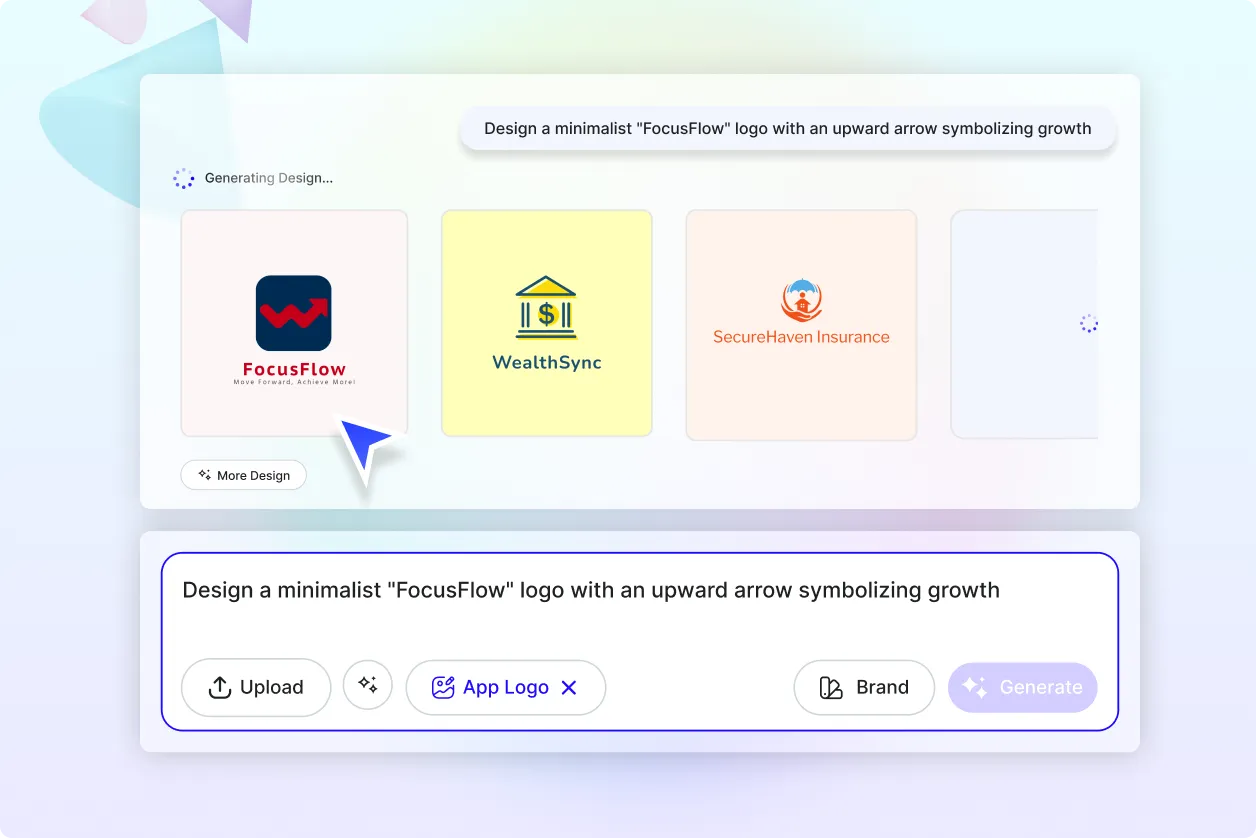 Free AI App Logo Generator, Free AI App Logo Maker Online