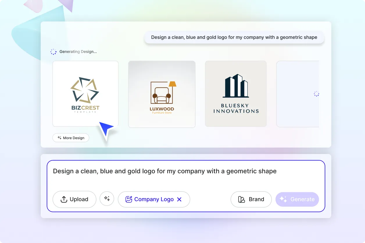 Free AI Company Logo Generator, Free AI Company Logo Maker Online