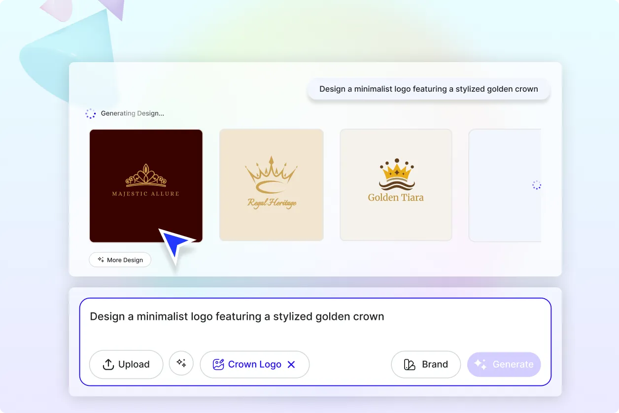 Free AI Crown Logo Generator, Royal Crown Logo Maker Online