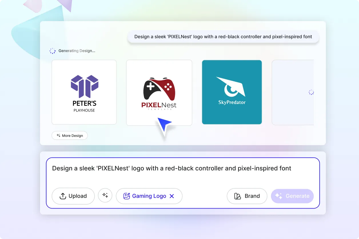 Free AI Gaming Logo Generator, Free Gaming Logo Maker Online