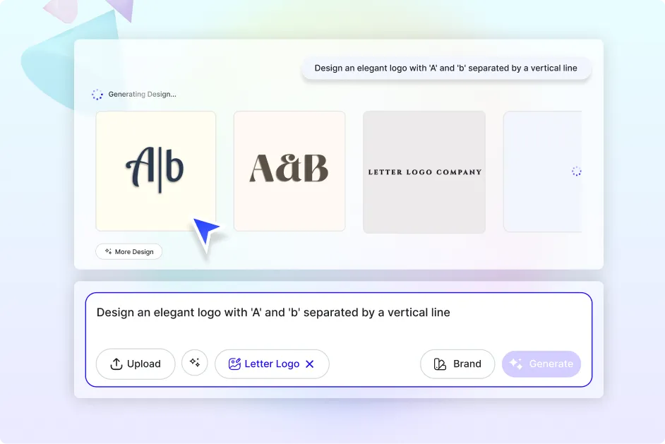 Free AI Letter Logo Generator, Free AI Letter Logo Maker Online