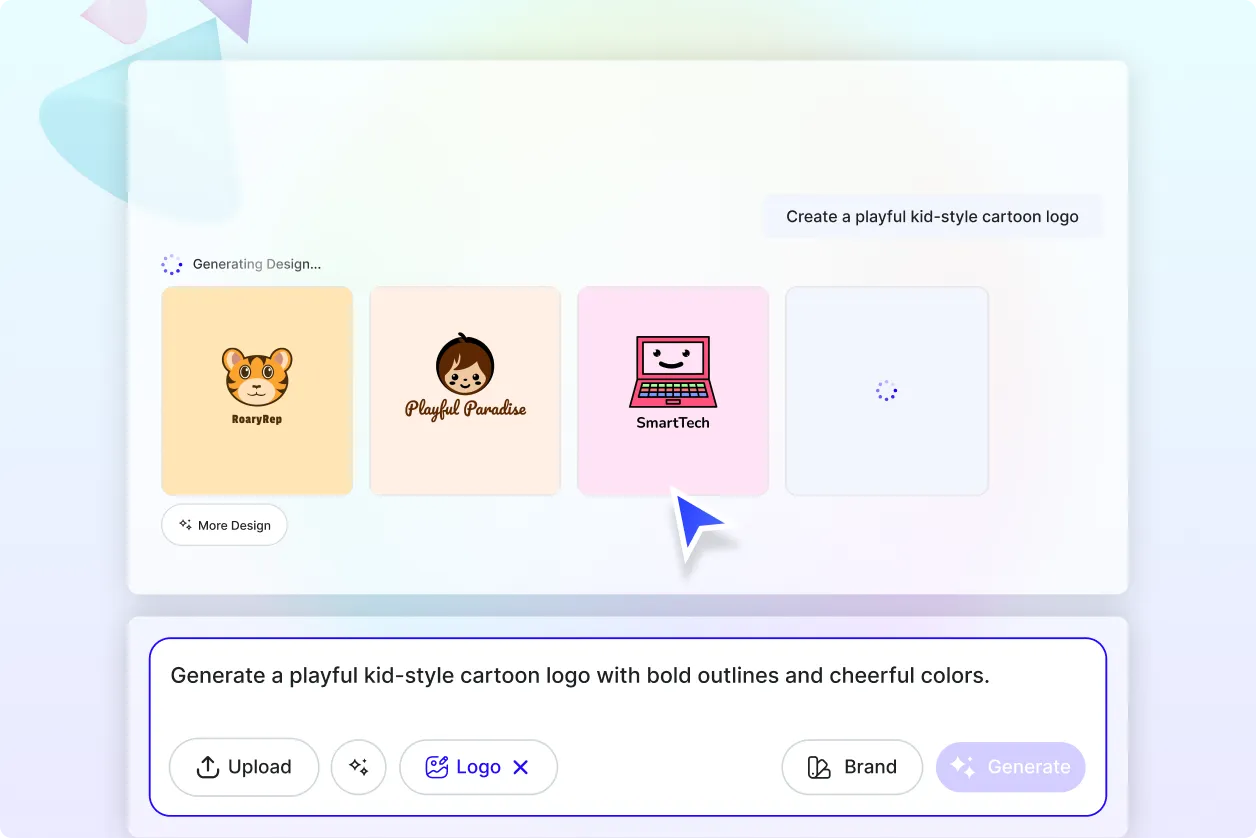 Free AI Cartoon Logo Generator, Free AI Cartoon Logo Maker Online