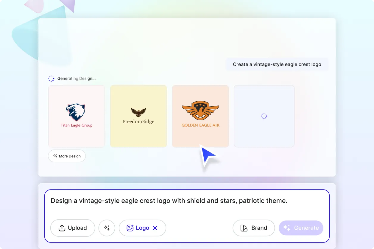 Free AI Eagle Logo Generator, Free AI Eagle Logo Maker [ No Signup ]