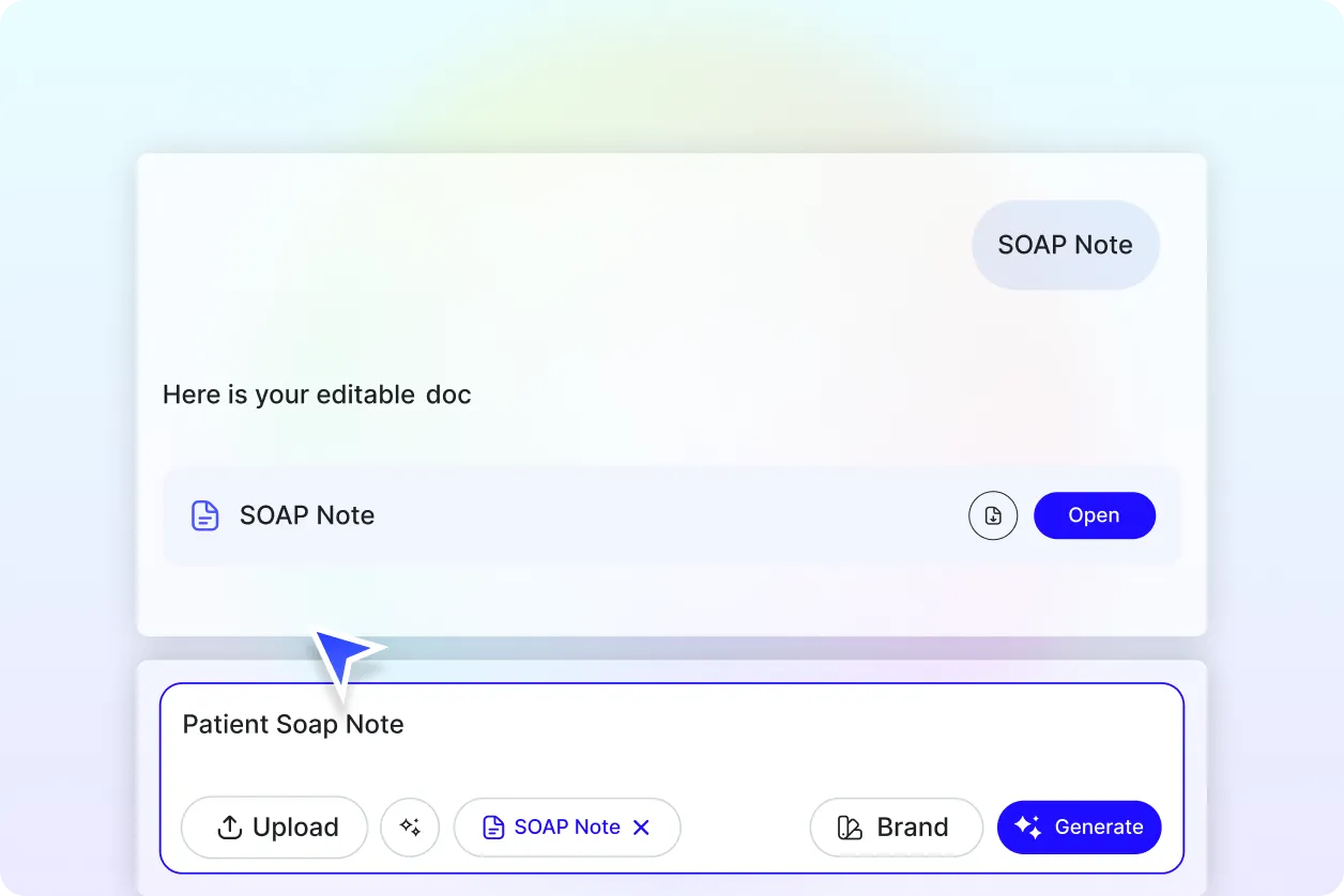 Free AI SOAP Note Generator, Free SOAP Note Maker Online