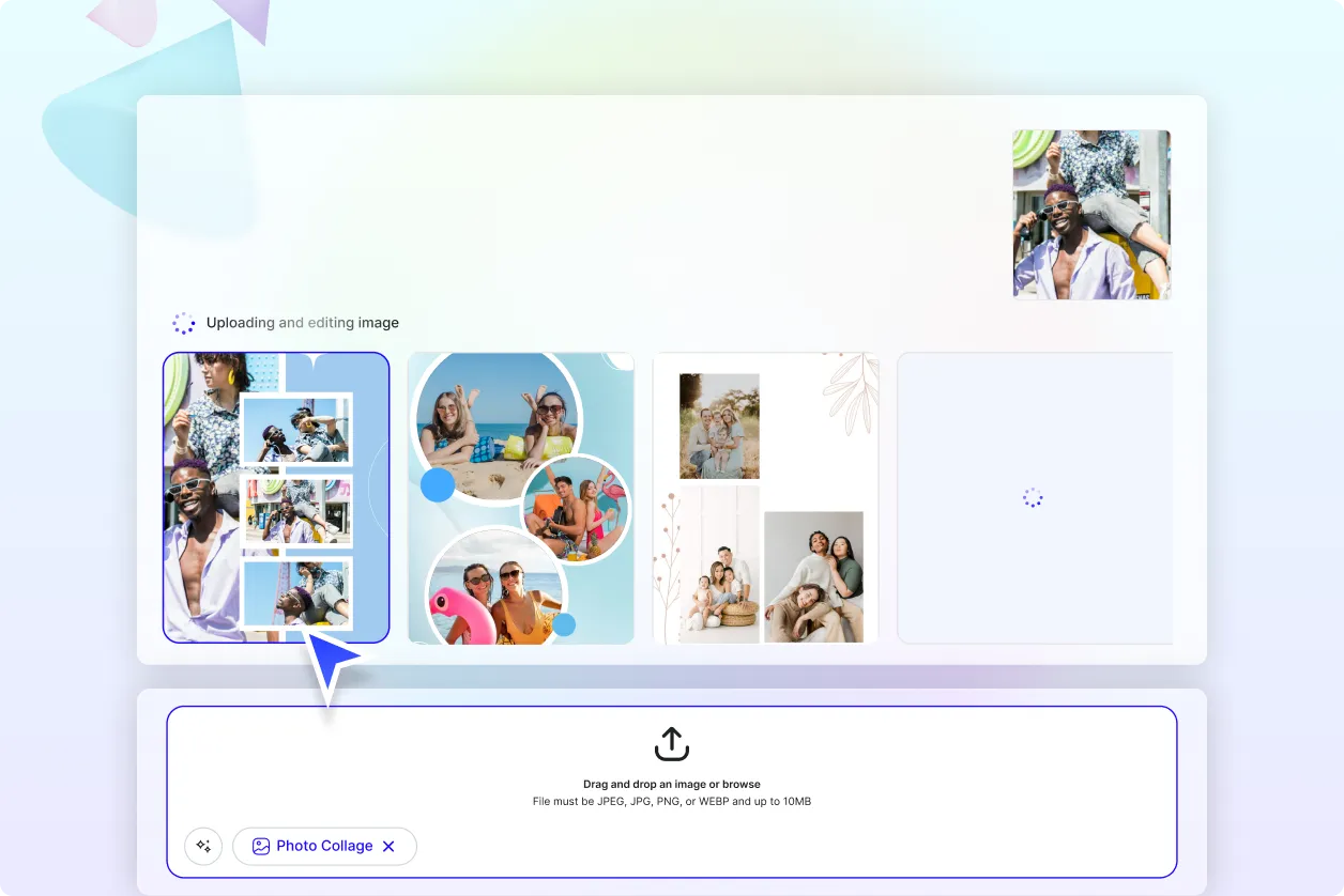 Free AI Photo Collage Generator, Free Photo Collage Maker Online