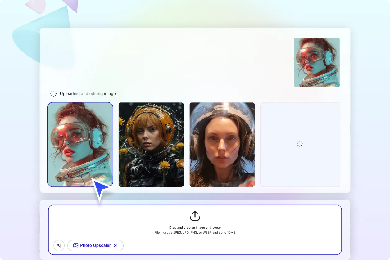 Free AI Upscale Photo Editor, Free Upscale Photo Maker Online