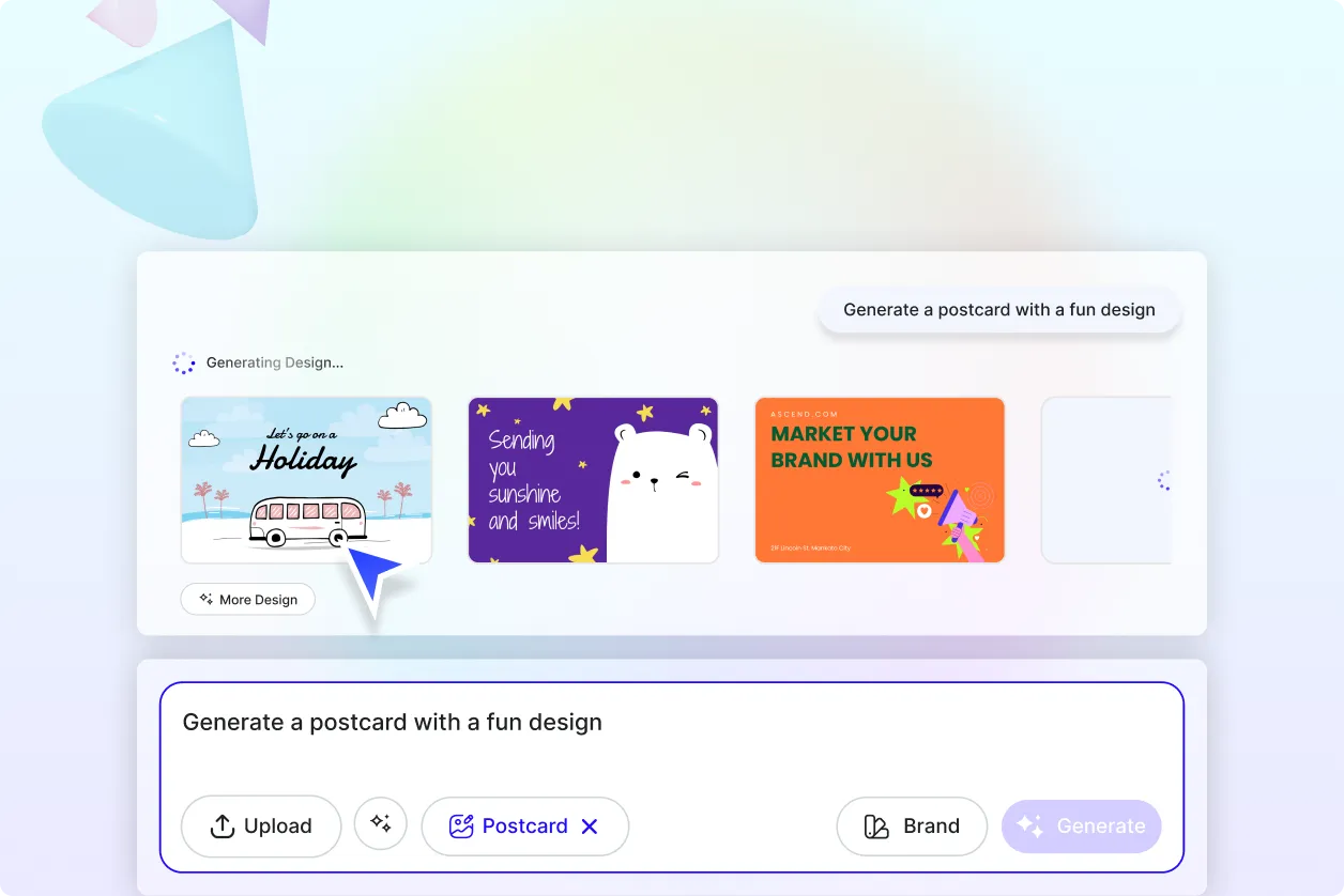 Free AI Postcard Generator, Free Postcard Maker Online