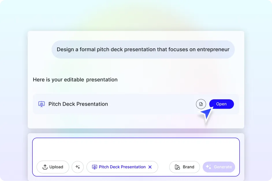 Free AI Pitch Deck Presentation Generator, Free Pitch Deck Presentation Maker Online