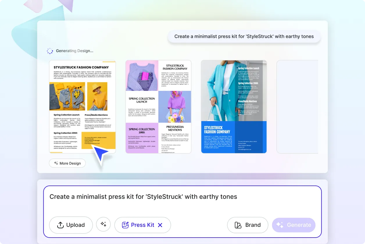 Free AI Press Kit Generator, Free Press Kit Maker Online