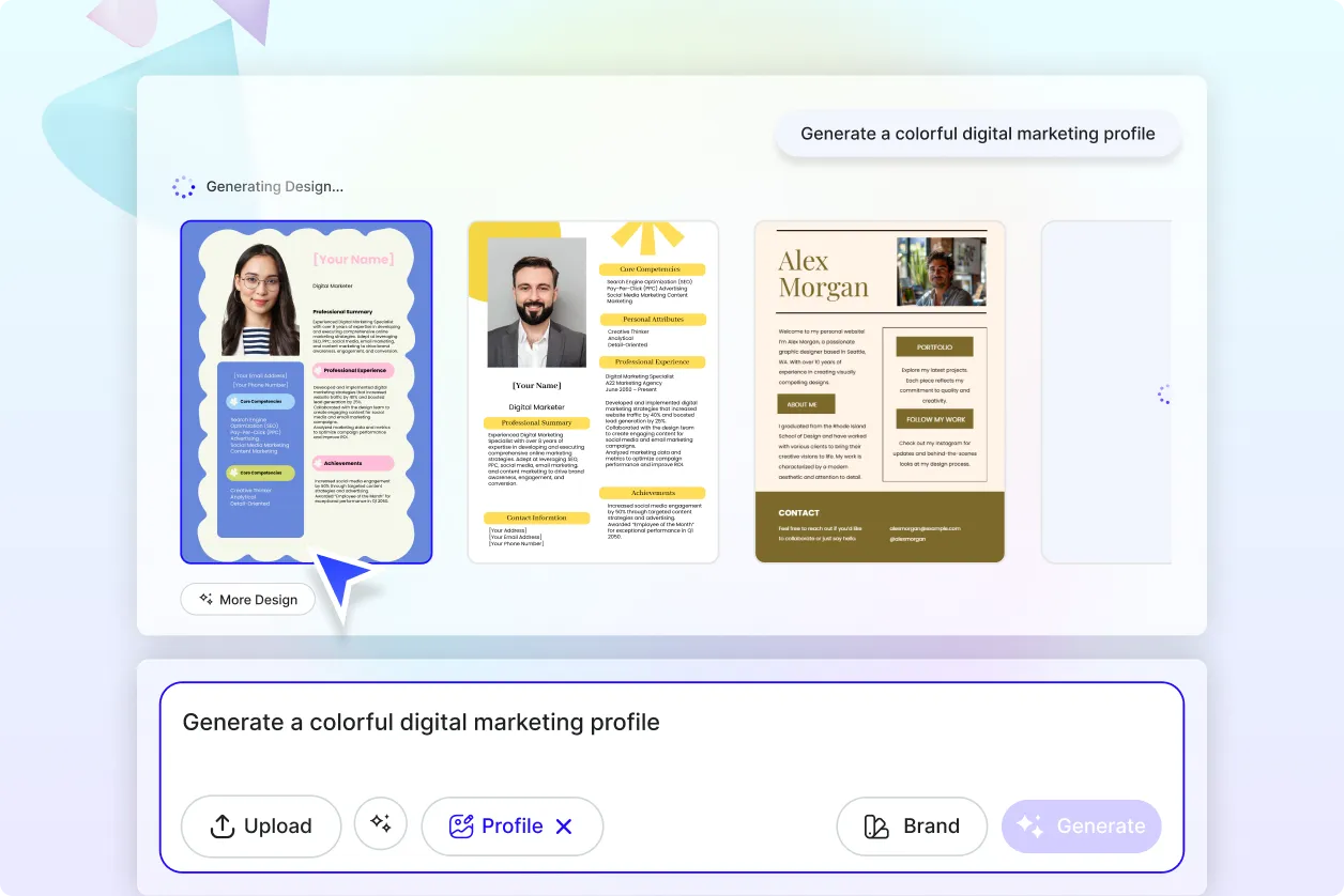 Free AI Profile Generator, Free AI Profile Maker Online