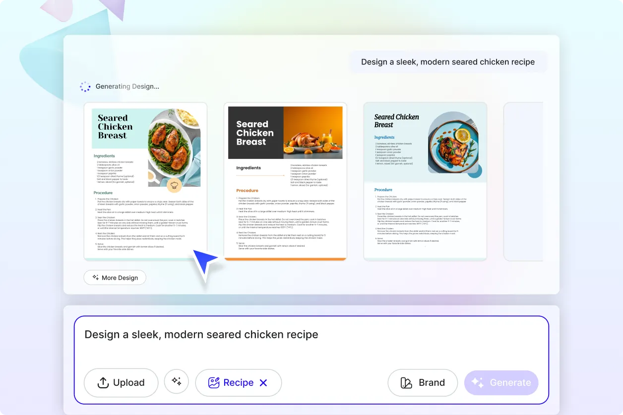Free AI Recipe Generator, Free Recipe Maker Online