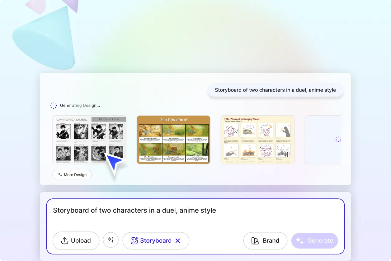 Free AI Storyboard Generator, Free AI Storyboard Maker Online