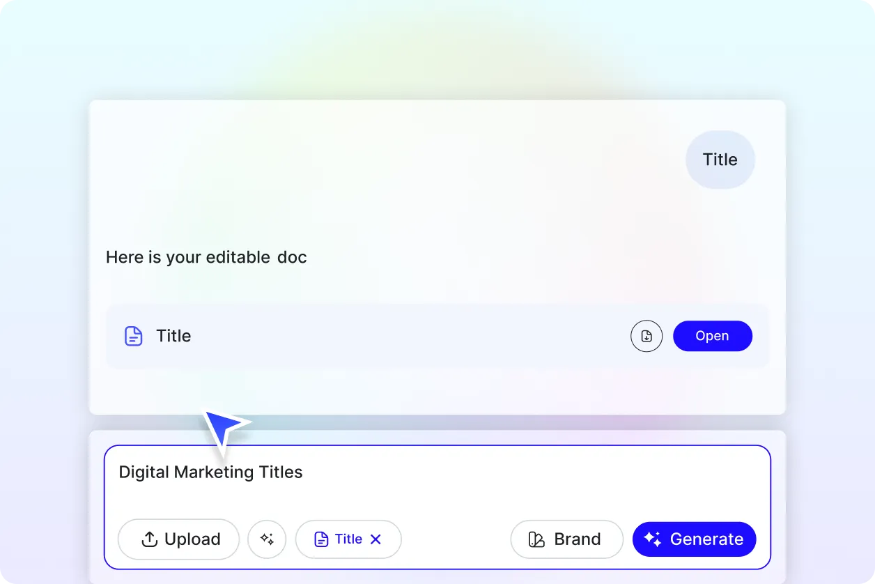 Free AI Title Generator, Free Title Maker Online