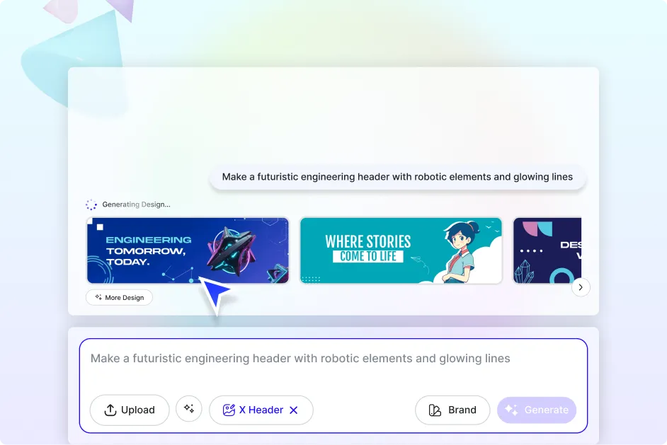 Free AI X Header Generator, Free X Header Maker Online