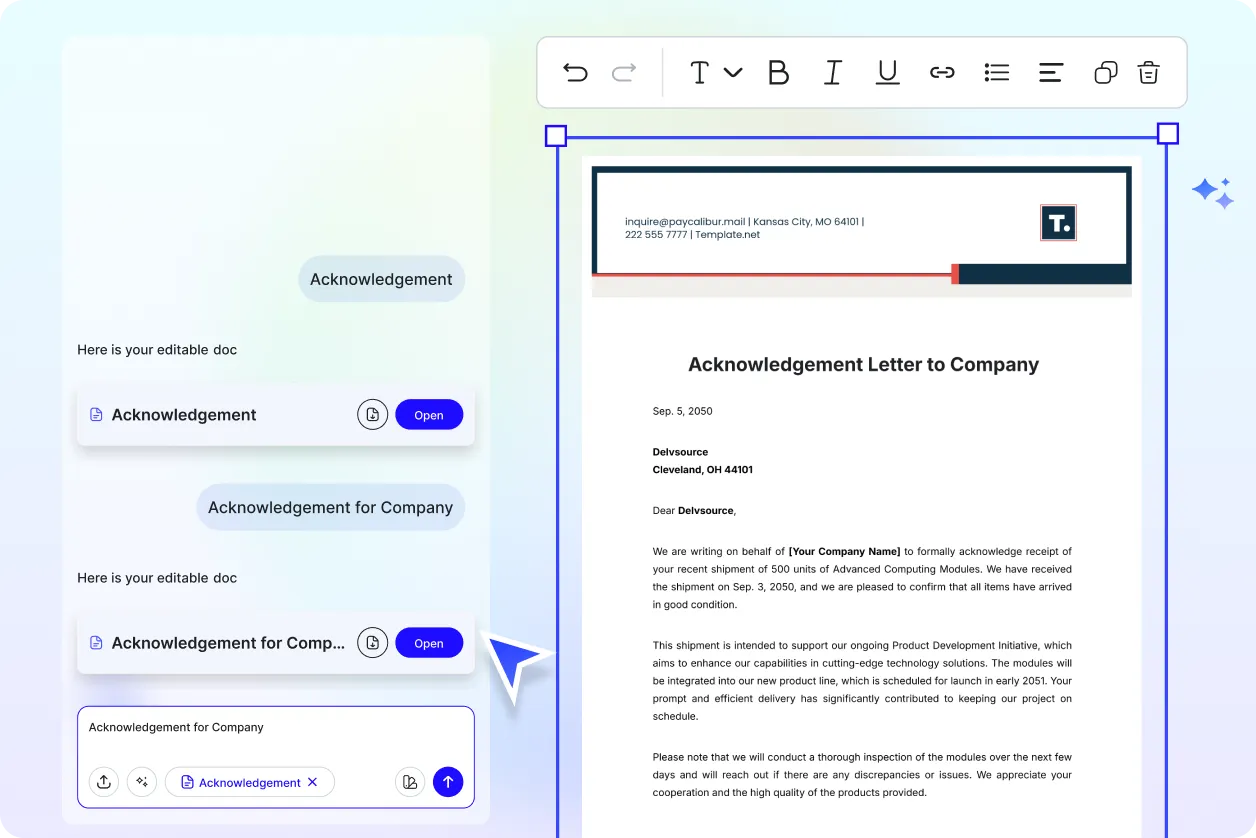 Free AI Acknowledgement Generator, Free AI Acknowledgement Maker Online