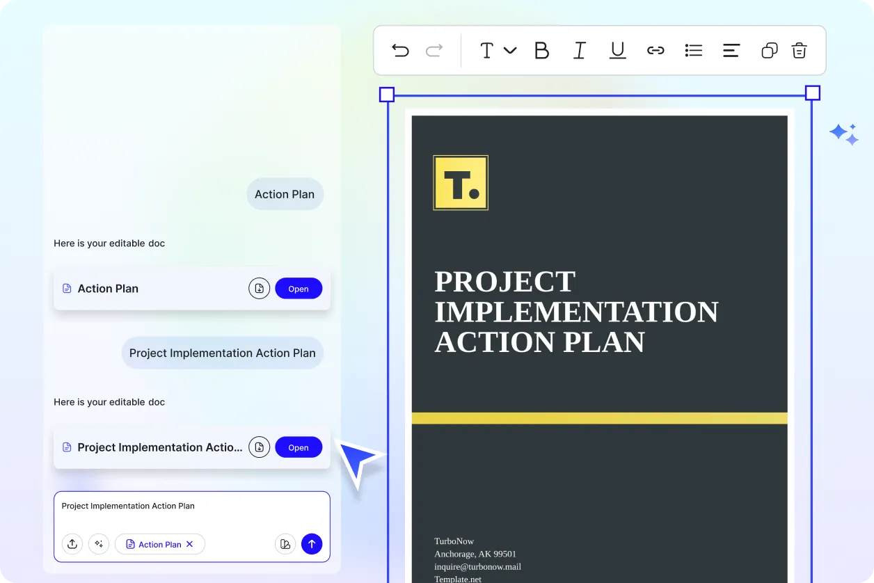 Free AI Action Plan Generator, Free AI Action Plan Maker Online