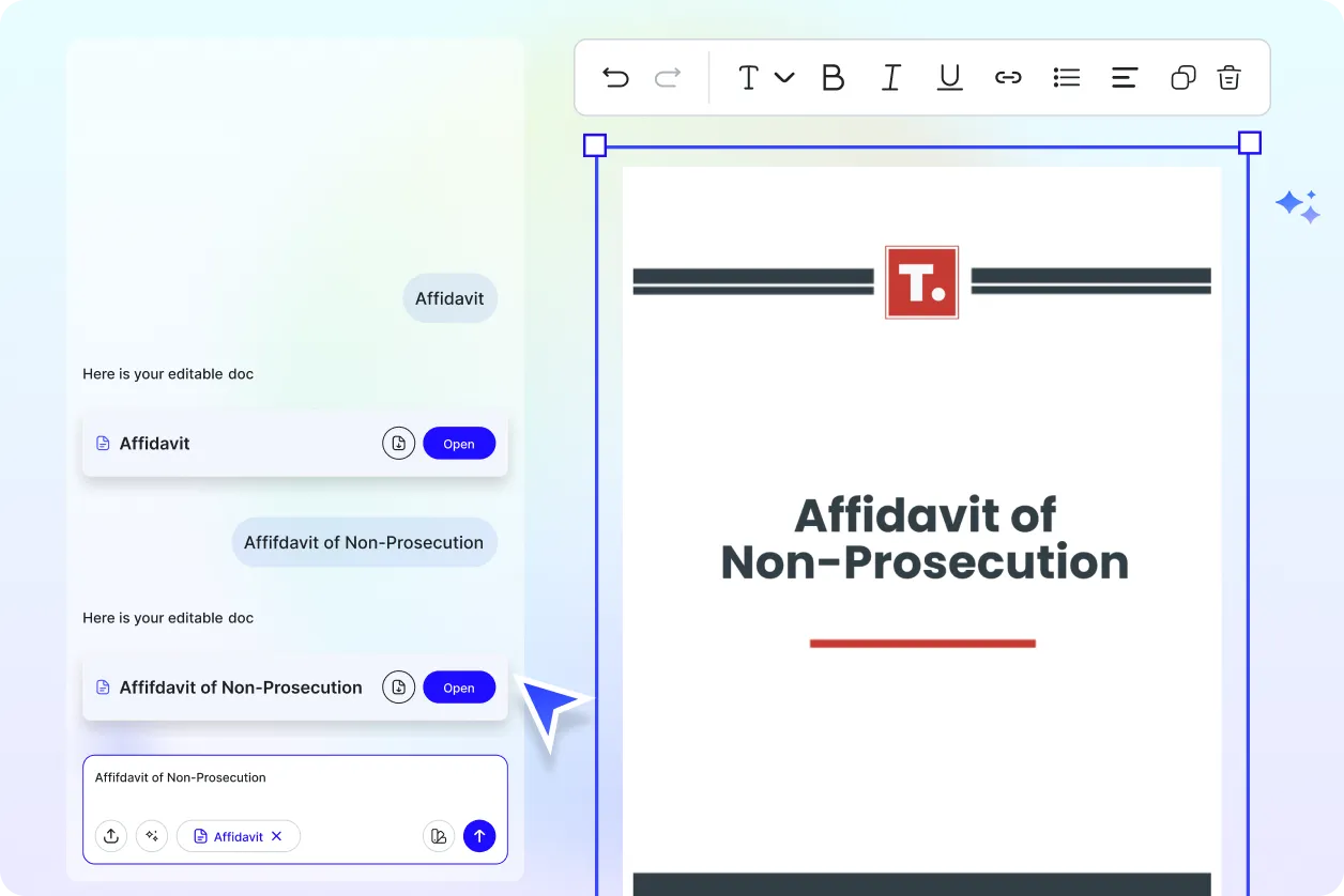 Free AI Affidavit Generator, Free Affidavit Maker Online