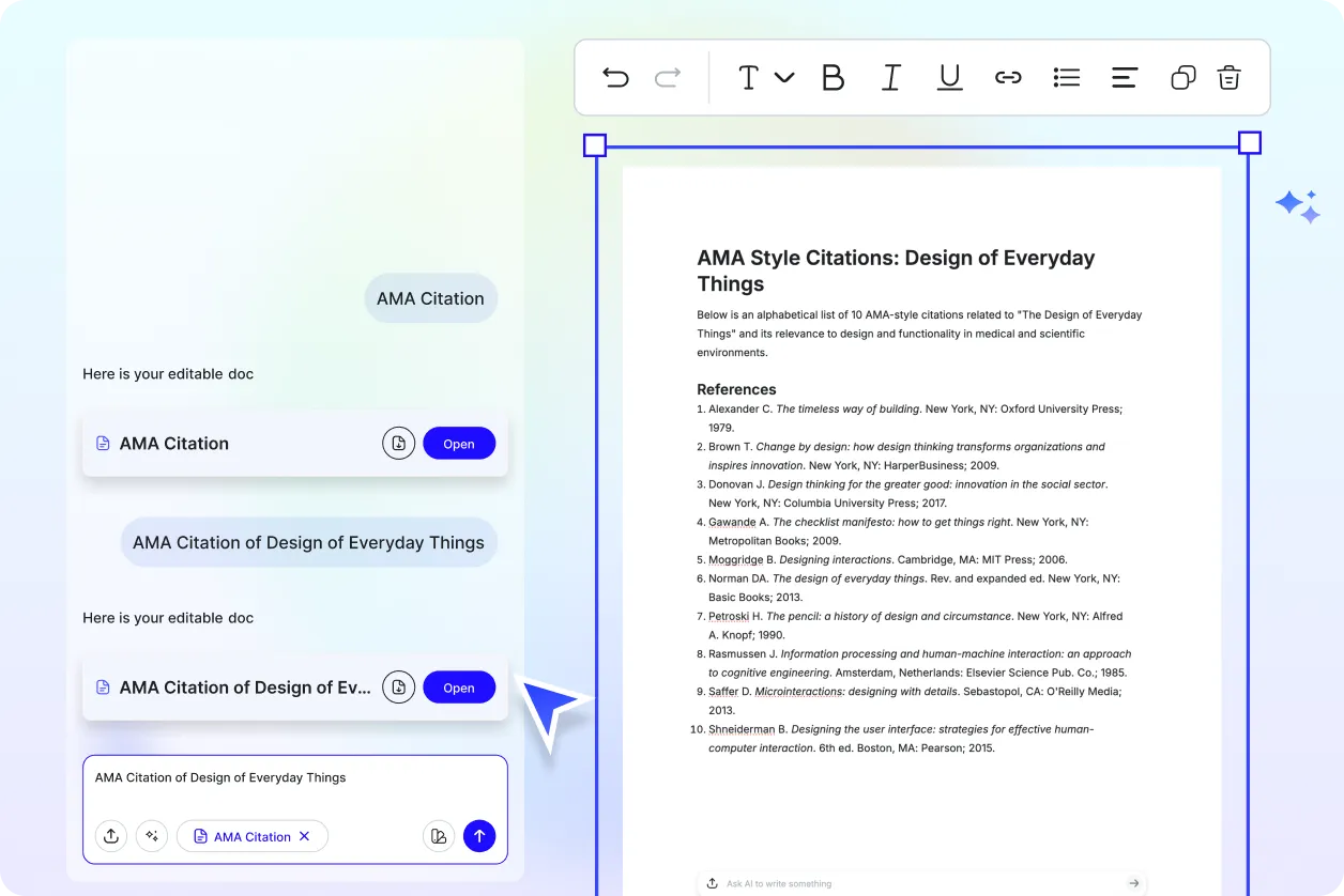 Free AI AMA Citation Generator, Free AMA Citation Maker Online	