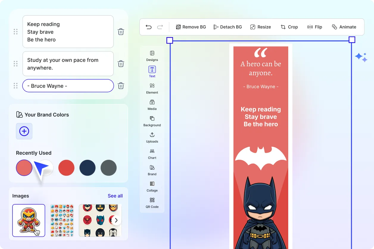 Free AI Bookmark Generator, Free Bookmark Maker Online
