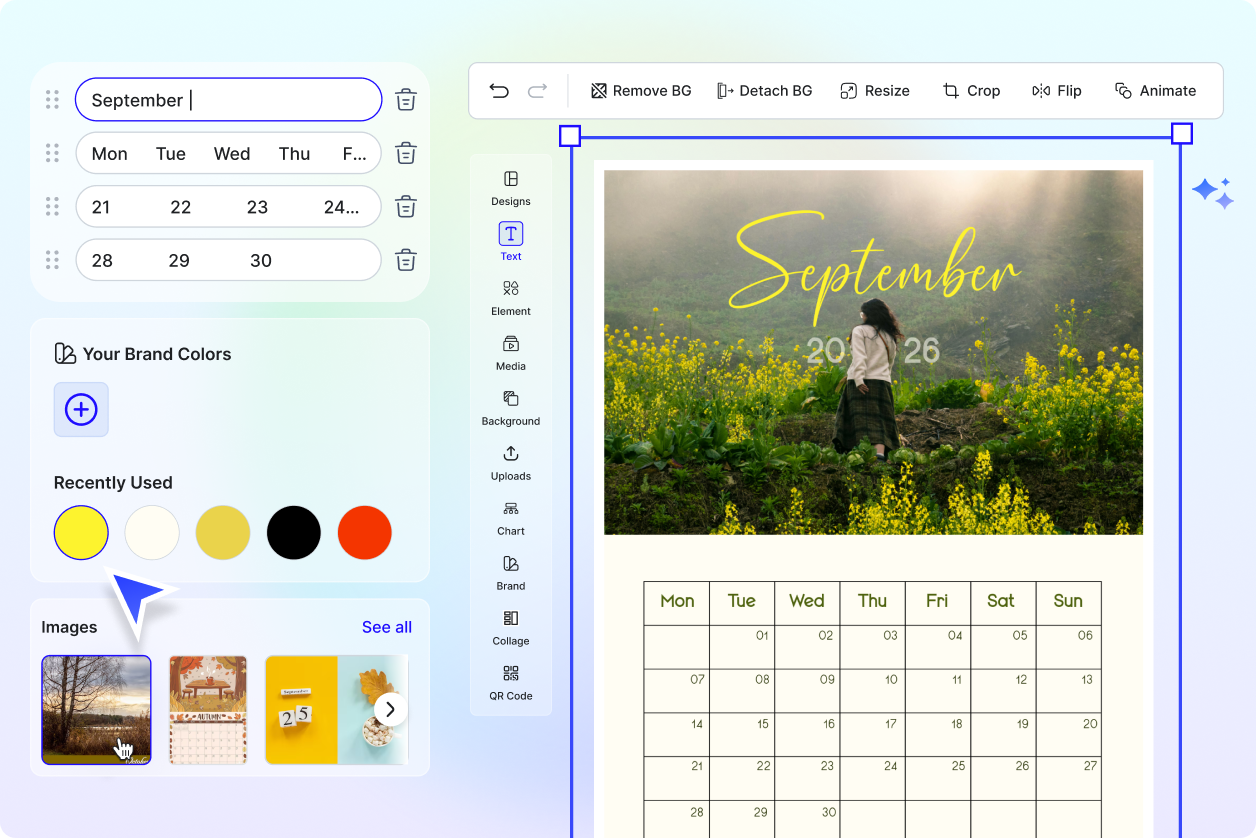 Free AI Calendar Generator, Free AI Calendar Maker