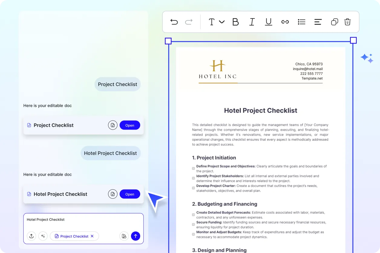 Free AI Project Checklist Generator, Free Project Checklist Maker Online