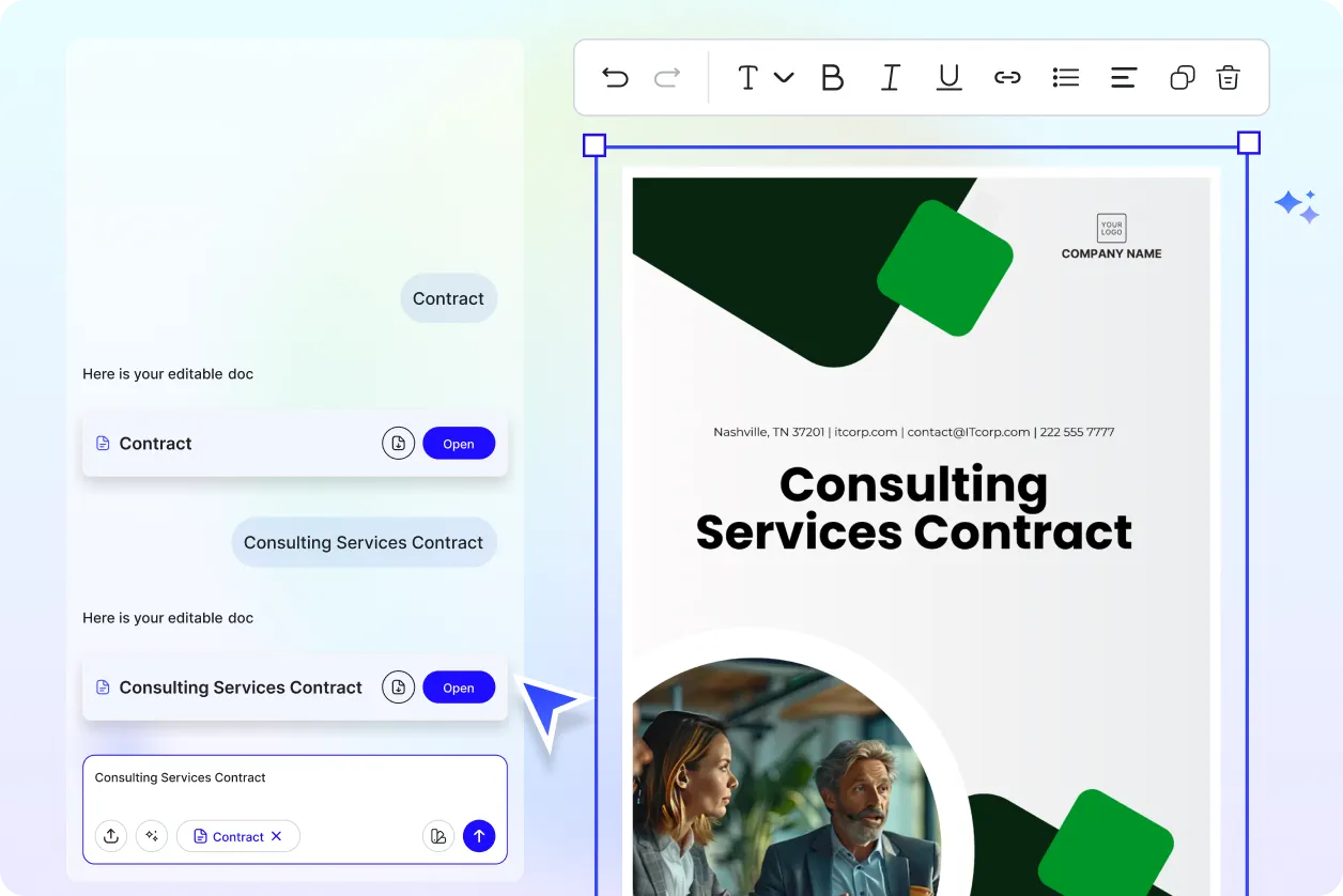 Free AI Contract Generator, Free AI Contract Maker Online